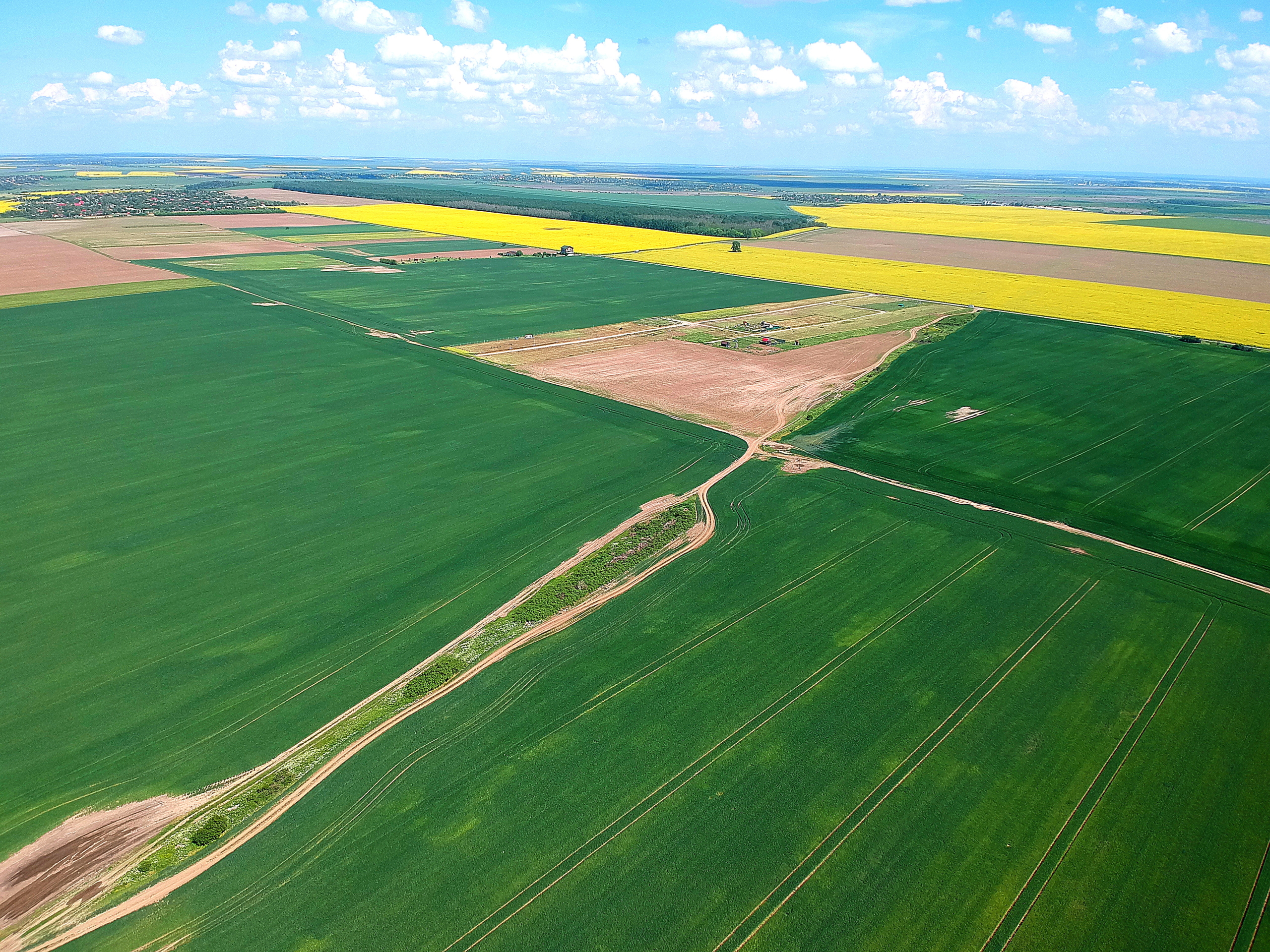 DJI_0686_extra_vivid_storia_sub10mb Teren intravilan cu PUZ. Comunitate-Liniste. Zona superba langa Frumusani.